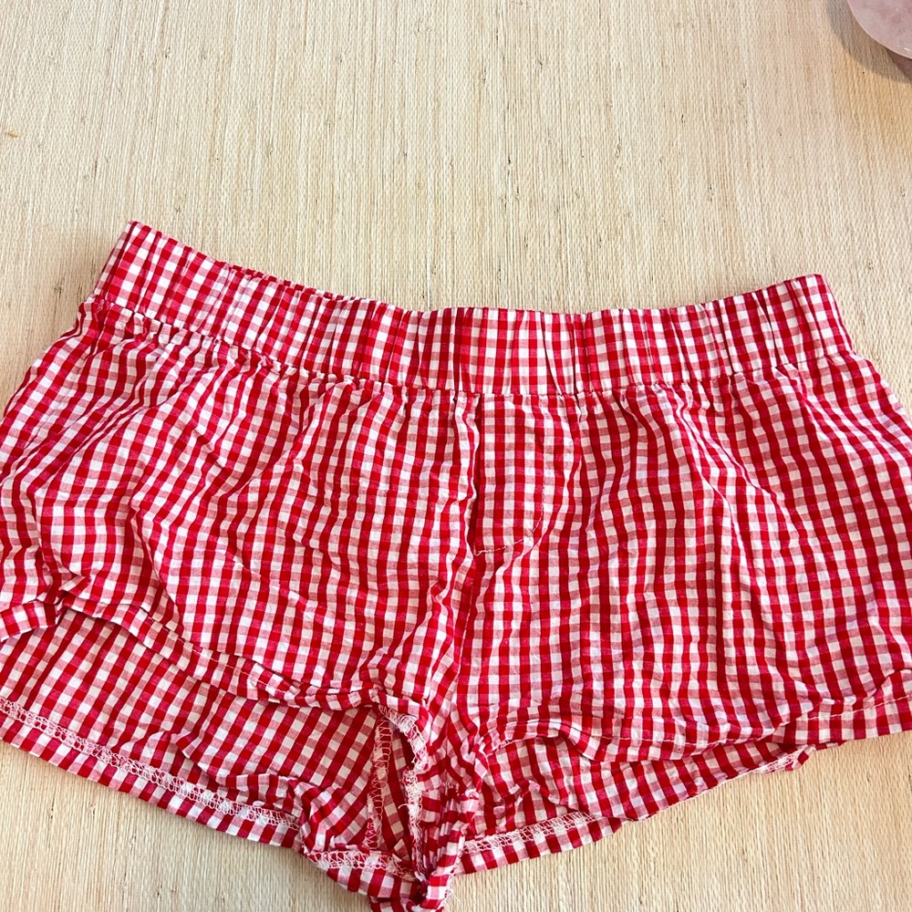 Red edikted boxer shorts